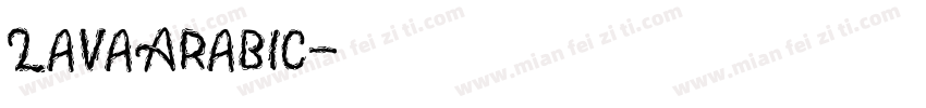 LavaArabic字体转换