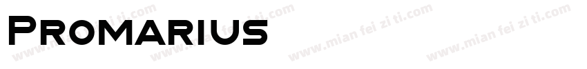 Promarius字体转换