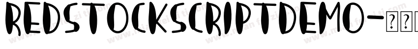 redstockscriptdemo字体转换