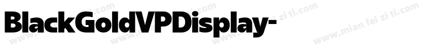 BlackGoldVPDisplay字体转换