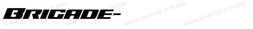 Brigade字体转换