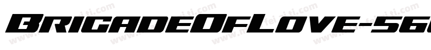 BrigadeOfLove-56Wz字体转换