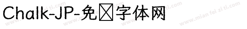 Chalk-JP字体转换