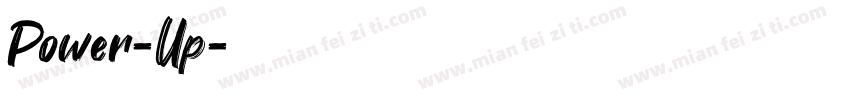 Power-Up字体转换