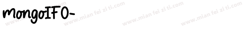 mongoIF0字体转换
