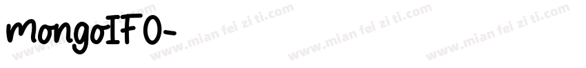 mongoIF0字体转换
