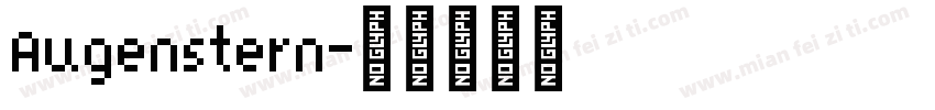 Augenstern字体转换