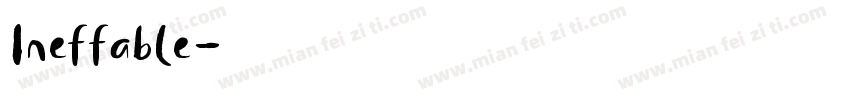 Ineffable字体转换