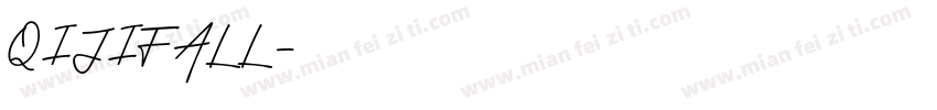 QIJIFALL字体转换