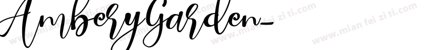 AmberyGarden字体转换