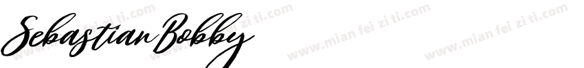 SebastianBobby字体转换