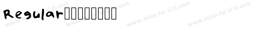 Regular01字体转换