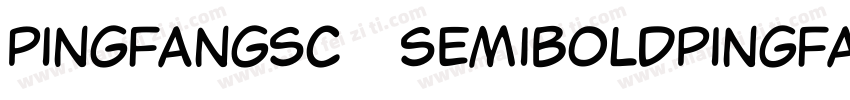 pingfangSC-semiboldpingfangSC-semib字体转换