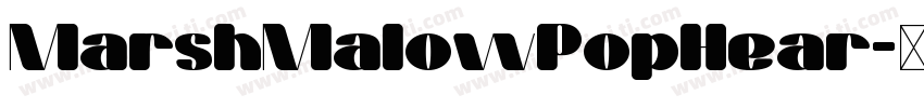 MarshMalowPopHear字体转换