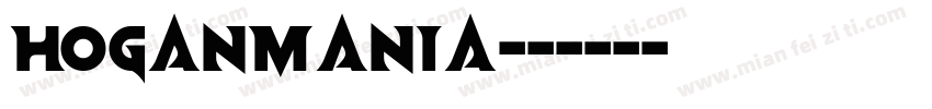 HoganMania字体转换