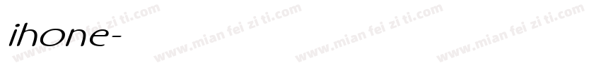 ihone字体转换