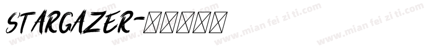 stargazer字体转换