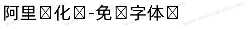 阿里汉化仪字体转换