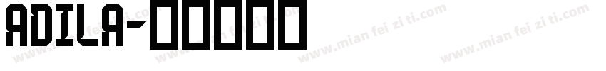 AdILA字体转换