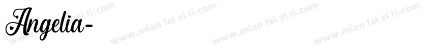 Angelia字体转换