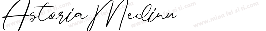 AstoriaMediun字体转换