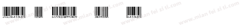 Barcode-Regular字体转换
