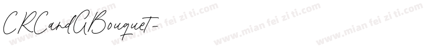 CRCandGBouquet字体转换