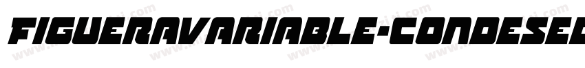 FigueraVariable-Condesed字体转换