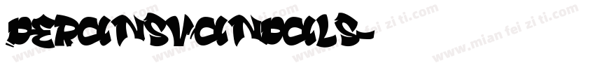 DeransVandals字体转换