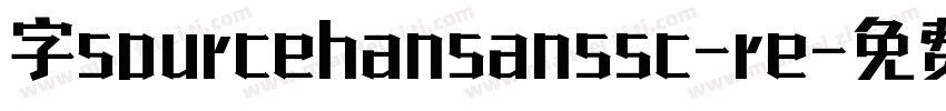 字sourcehansanssc-re字体转换