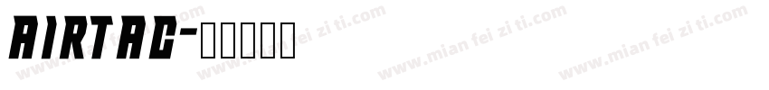 AIRTAC字体转换