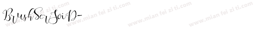 BrushScrJoiD字体转换