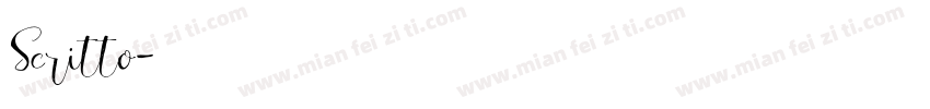 Scritto字体转换