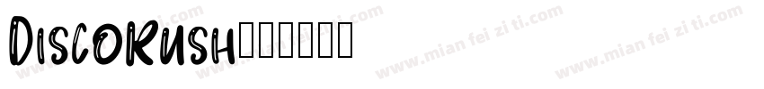 DiscoRush字体转换