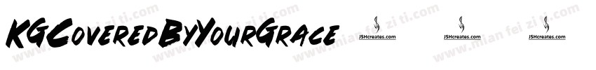 KGCoveredByYourGrace字体转换