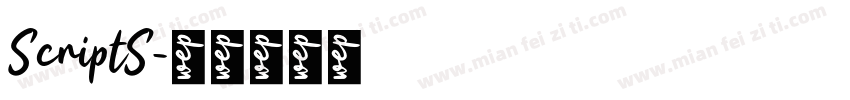 ScriptS字体转换