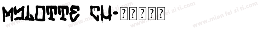 MyLotte_CH字体转换