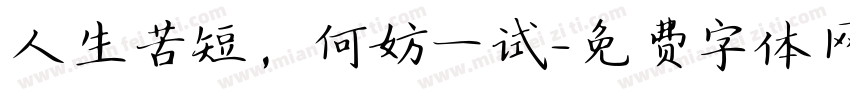 人生苦短，何妨一试字体转换