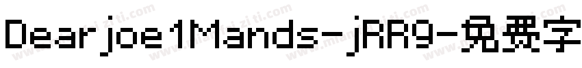 Dearjoe1Mands-jRR9字体转换