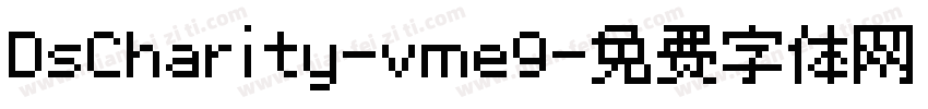 DsCharity-vme9字体转换