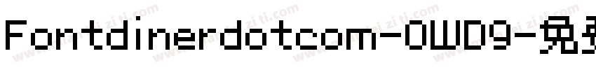 Fontdinerdotcom-0WD9字体转换