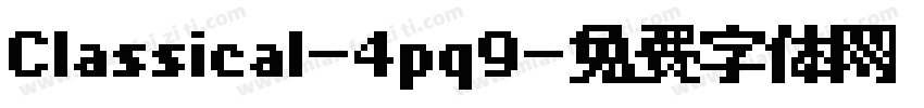 Classical-4pq9字体转换