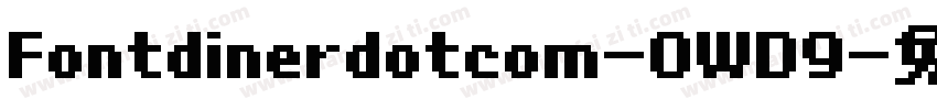 Fontdinerdotcom-0WD9字体转换