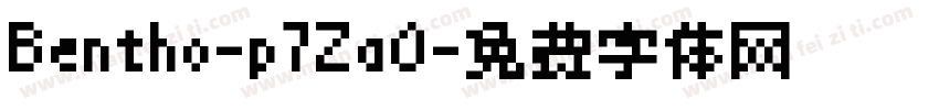 Bentho-p7ZaO字体转换