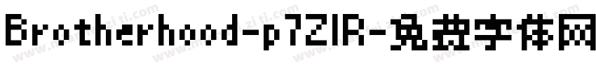 Brotherhood-p7ZlR字体转换