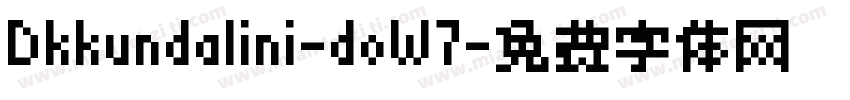 Dkkundalini-doW7字体转换