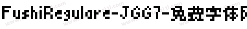 FushiRegulare-JGG7字体转换