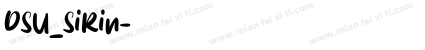 DSU_SiRin字体转换