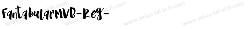 FantabularMVB-Reg字体转换