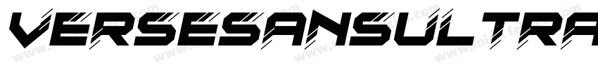 VerseSansUltrabold字体字体转换
